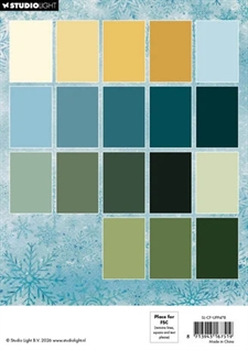 Studio Light Paper Pad (A5) - Unicolor / Christmas Forest